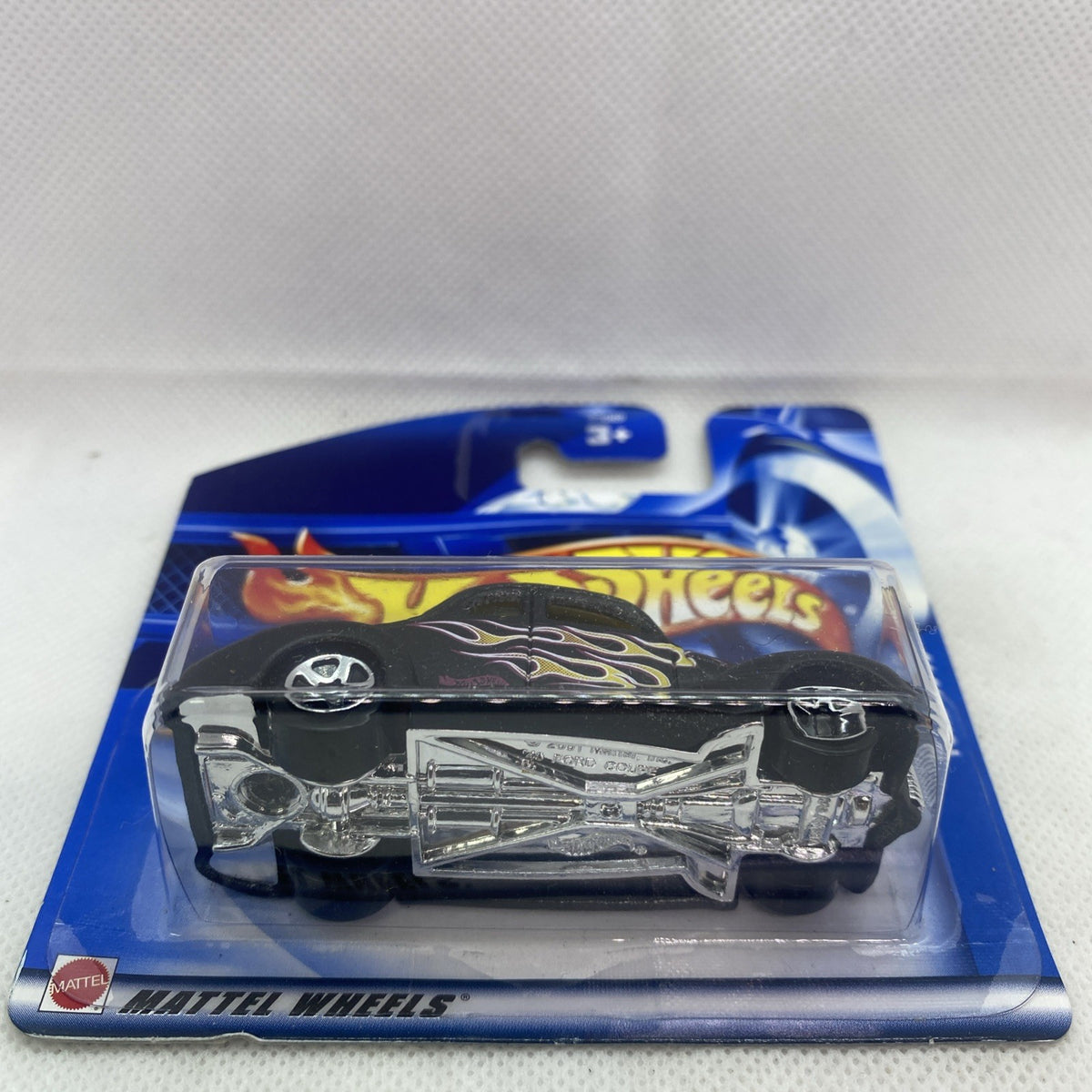 Chrome chassis 1940 Ford Coupe toy car in sealed Hot Wheels blister pack