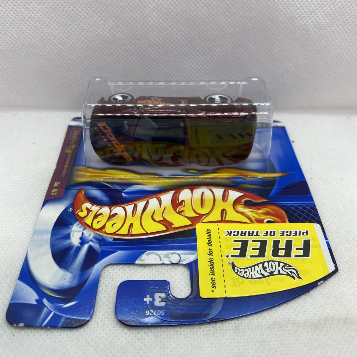 Hot Wheels Dodge Sidewinder 2001 #088 car in clear blister on blue card backing