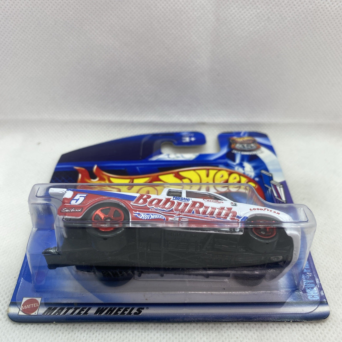 Hot Wheels die-cast Chevy Pro Stock Truck 2002 #095 sealed on card, front view