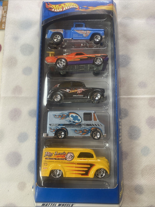 Hot Wheels Truck Stoppers 5-pack Sonic Special boxed with five die-cast cars