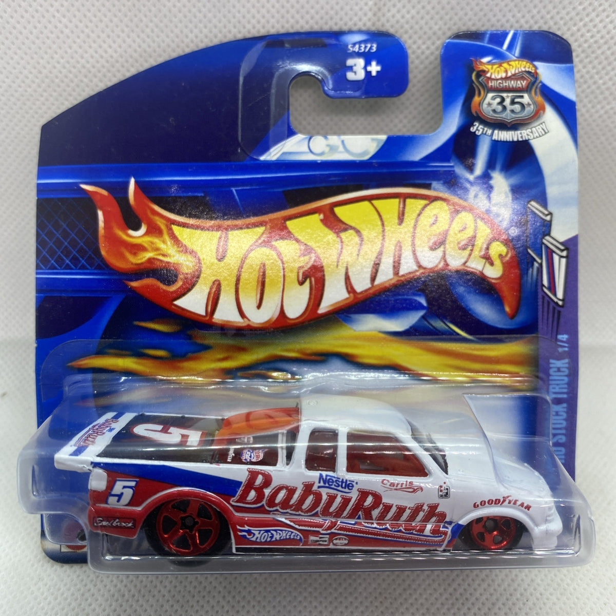 Hot Wheels die-cast Chevy Pro Stock Truck 2002 #095 in sealed blister packaging